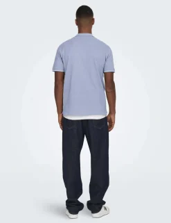 Pure Cotton Tipped Polo Shirt
