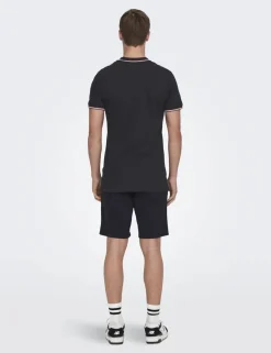 Pure Cotton Tipped Polo Shirt