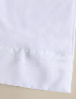 Pure Cotton Towel with Linen Border