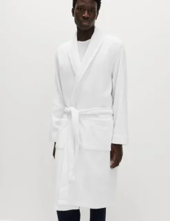 Pure Cotton Towelling Dressing Gown