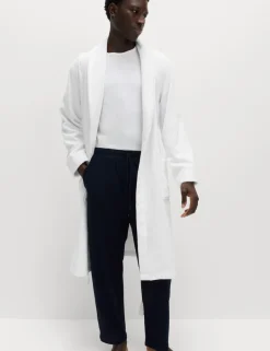 Pure Cotton Towelling Dressing Gown