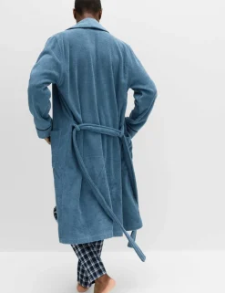Pure Cotton Towelling Dressing Gown