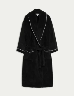 Pure Cotton Towelling Dressing Gown