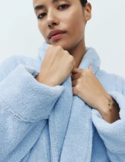 Pure Cotton Towelling Dressing Gown