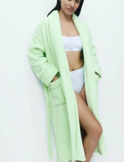 Pure Cotton Towelling Dressing Gown