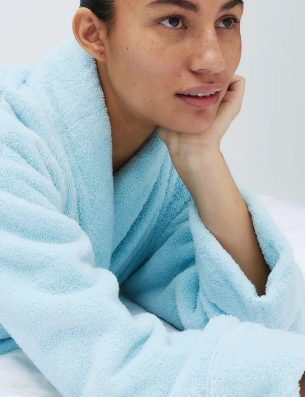 Pure Cotton Towelling Dressing Gown