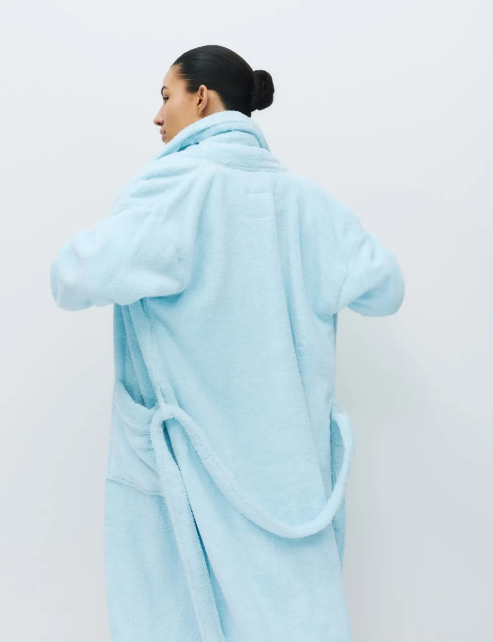 Pure Cotton Towelling Dressing Gown