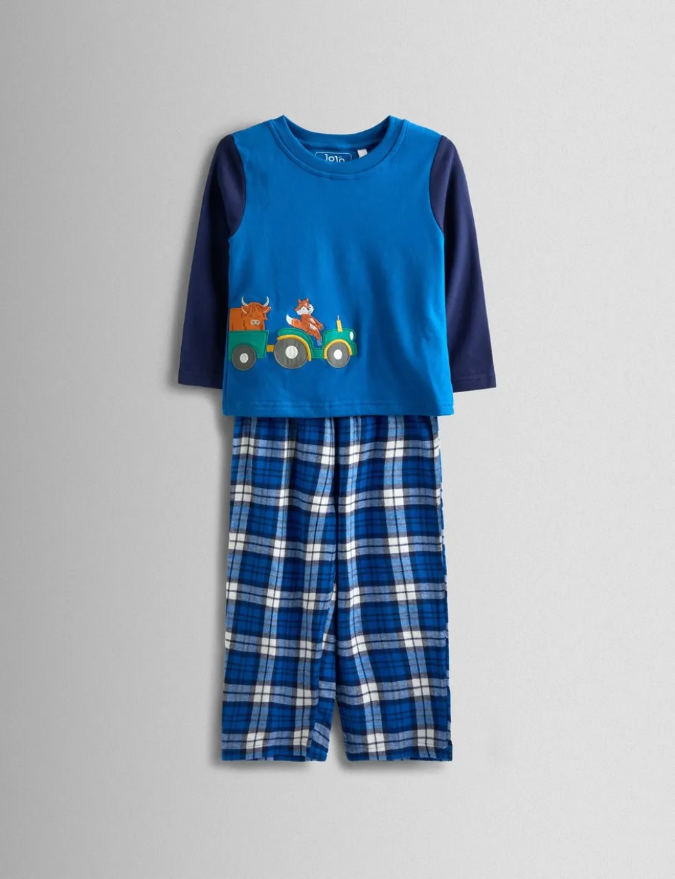 Pure Cotton Tractor Pyjamas (1-6 Yrs)