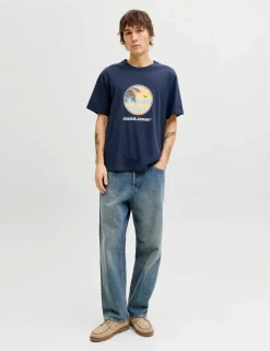 Pure Cotton Tropical Graphic T-Shirt