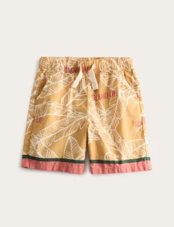 Pure Cotton Tropical Print Shorts (2-8 Yrs)