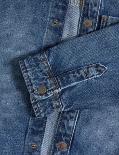 Pure Cotton Twill Denim Shirt (2-8 Yrs)