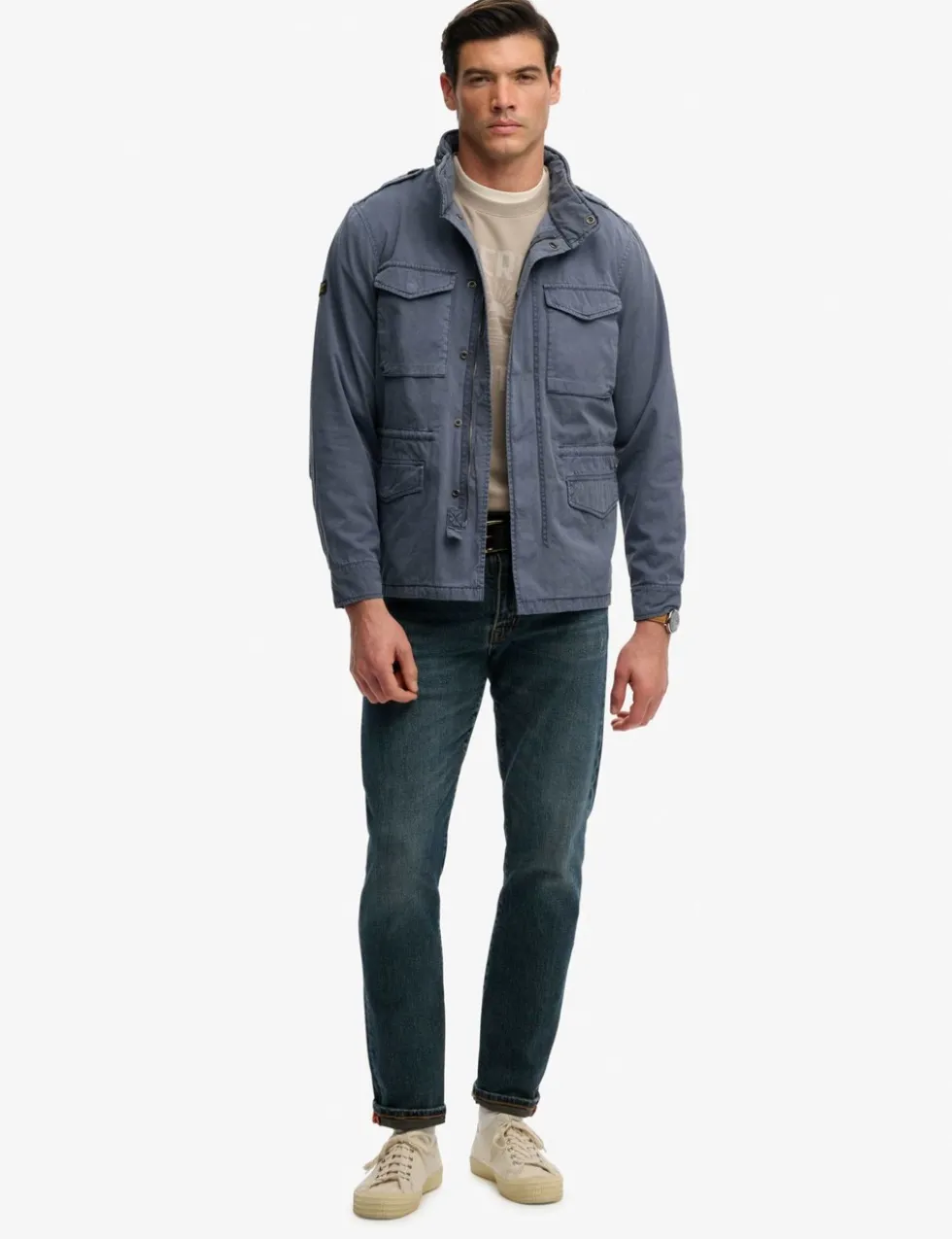 Pure Cotton Utility Jacket