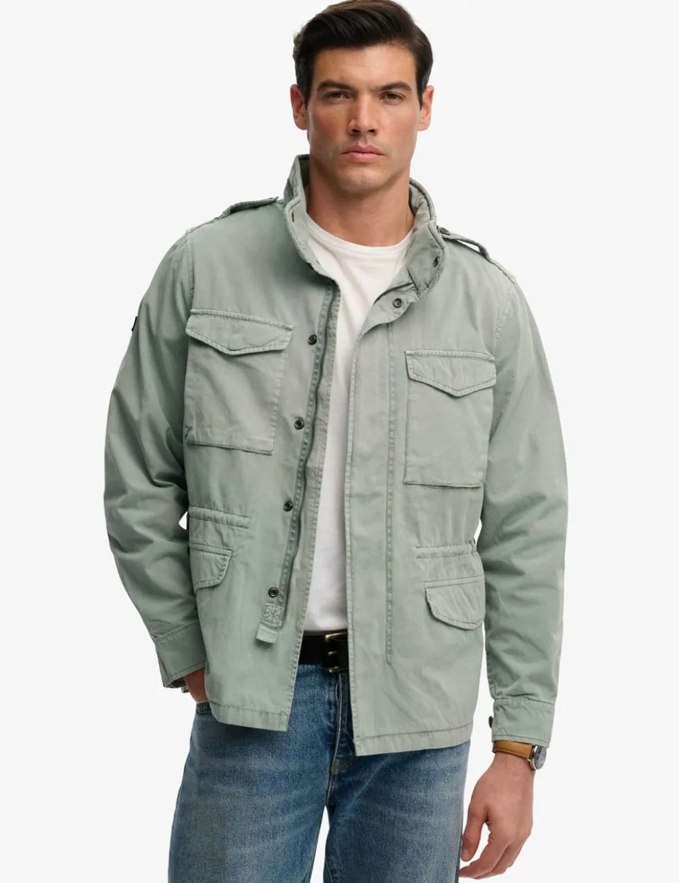 Pure Cotton Utility Jacket