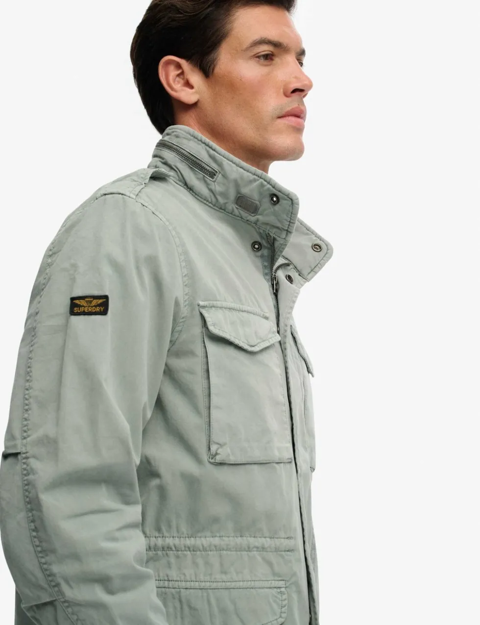 Pure Cotton Utility Jacket