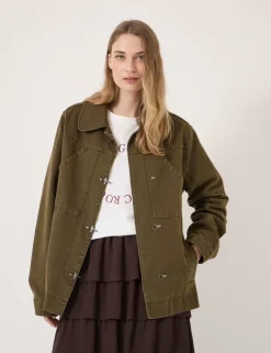 Pure Cotton Utility Jacket
