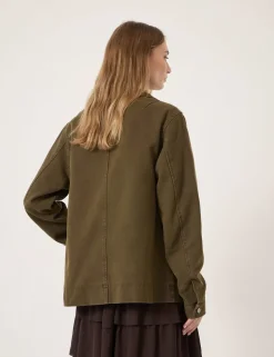 Pure Cotton Utility Jacket