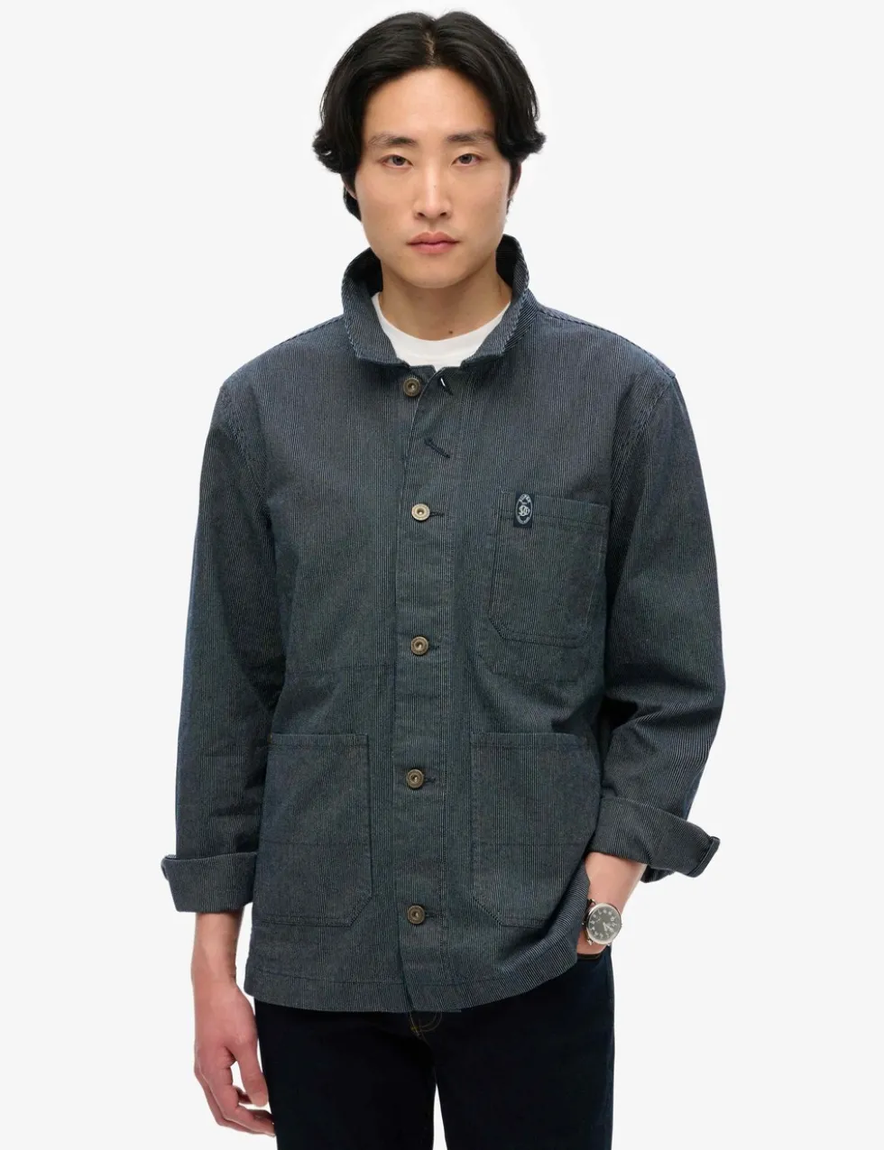 Pure Cotton Utility Jacket
