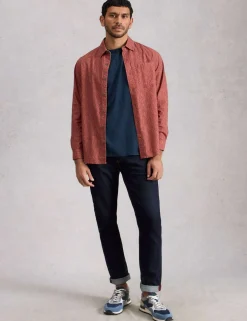 Pure Cotton Vine Print Shirt