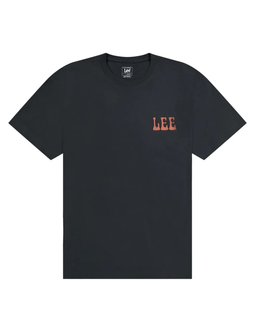 Pure Cotton Vinyl Graphic Crew Neck T-Shirt