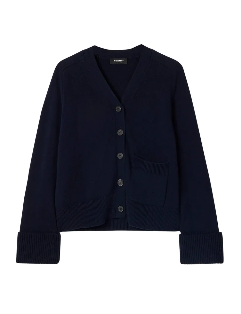 Pure Cotton V-Neck Cardigan
