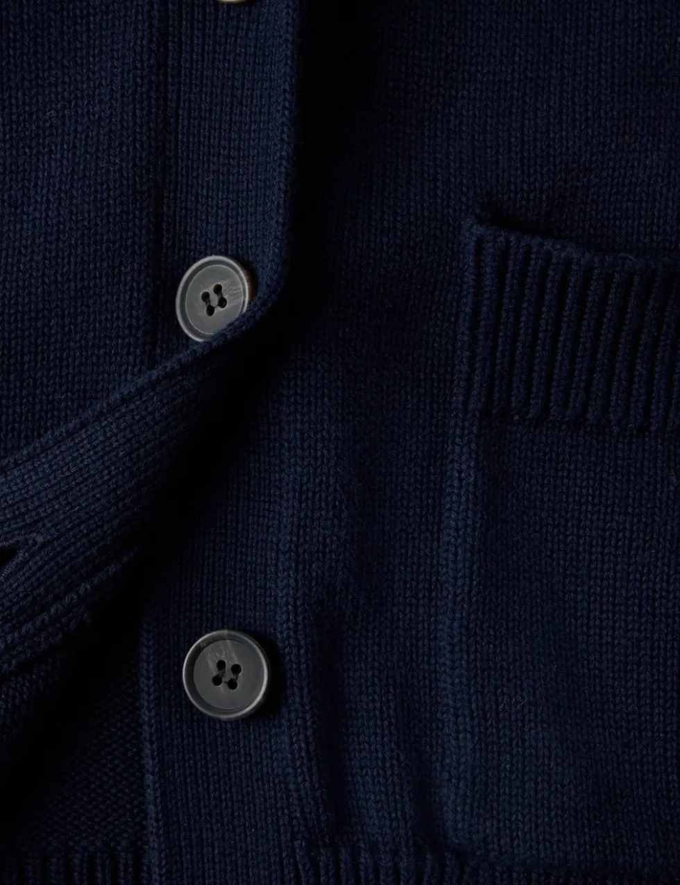 Pure Cotton V-Neck Cardigan