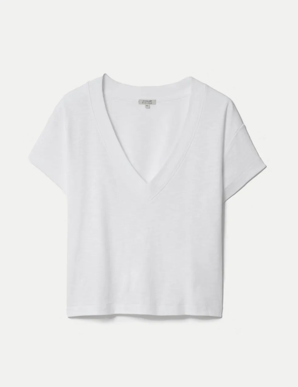 Pure Cotton V-Neck T-Shirt