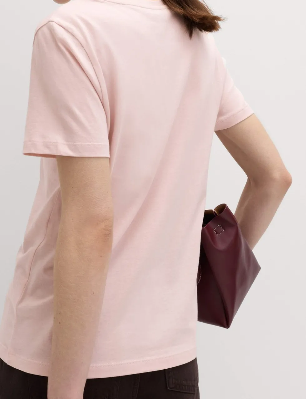 Pure Cotton V-Neck T-Shirt