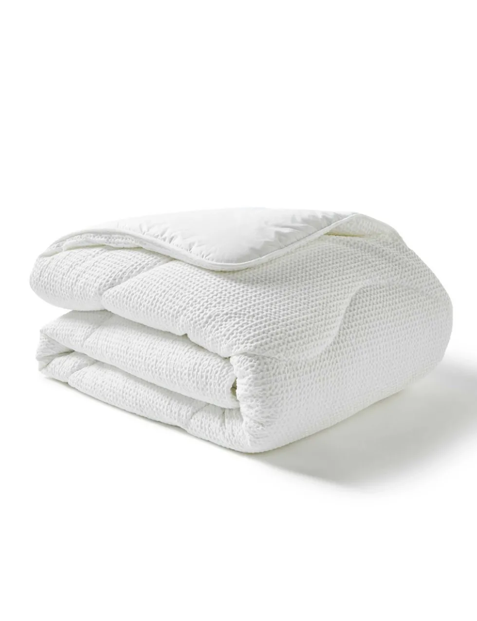 Pure Cotton Waffle 4.5 Tog Coverless Duvet