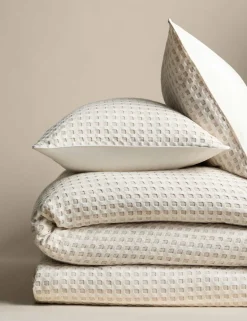 Pure Cotton Waffle Bedding Set
