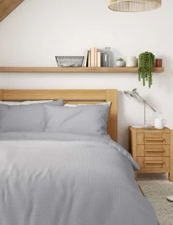 Pure Cotton Waffle Bedding Set