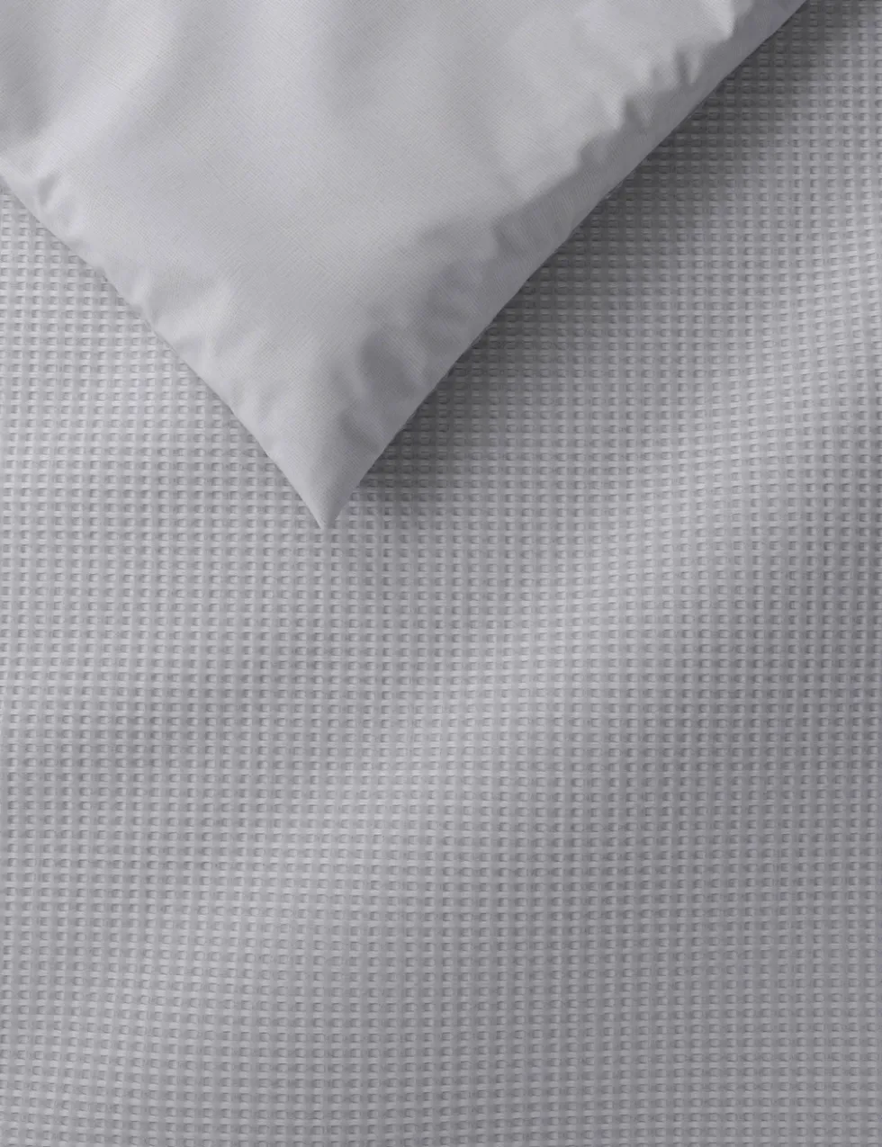 Pure Cotton Waffle Bedding Set