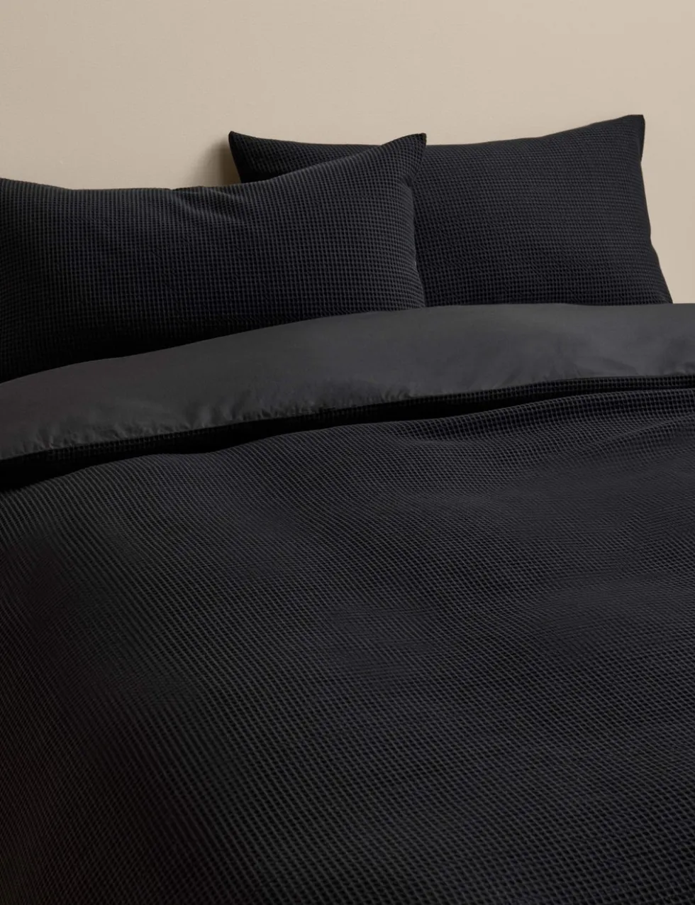Pure Cotton Waffle Bedding Set