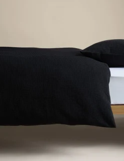 Pure Cotton Waffle Bedding Set