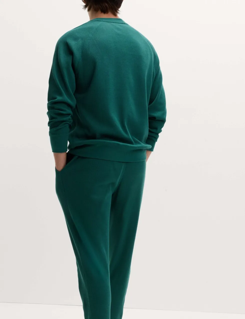 Pure Cotton Waffle Loungewear Bottoms