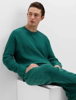 Pure Cotton Waffle Loungewear Bottoms