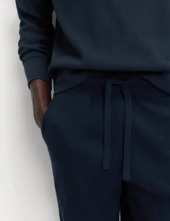 Pure Cotton Waffle Loungewear Shorts