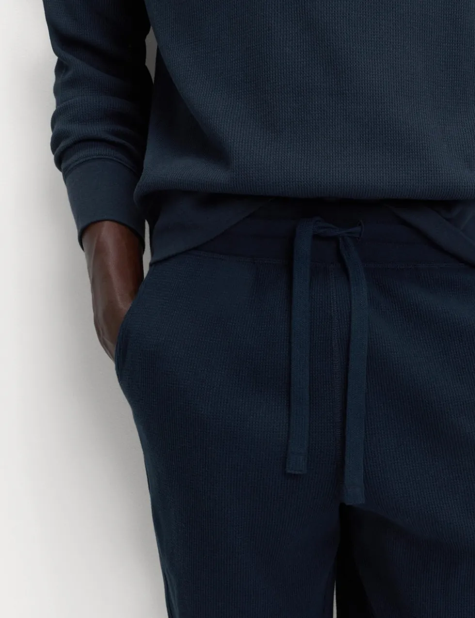 Pure Cotton Waffle Loungewear Shorts