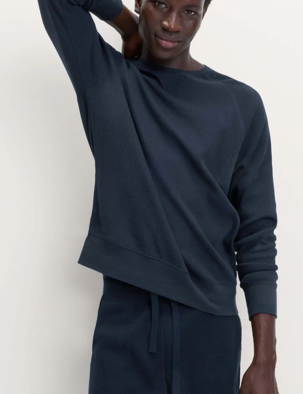 Pure Cotton Waffle Loungewear Shorts