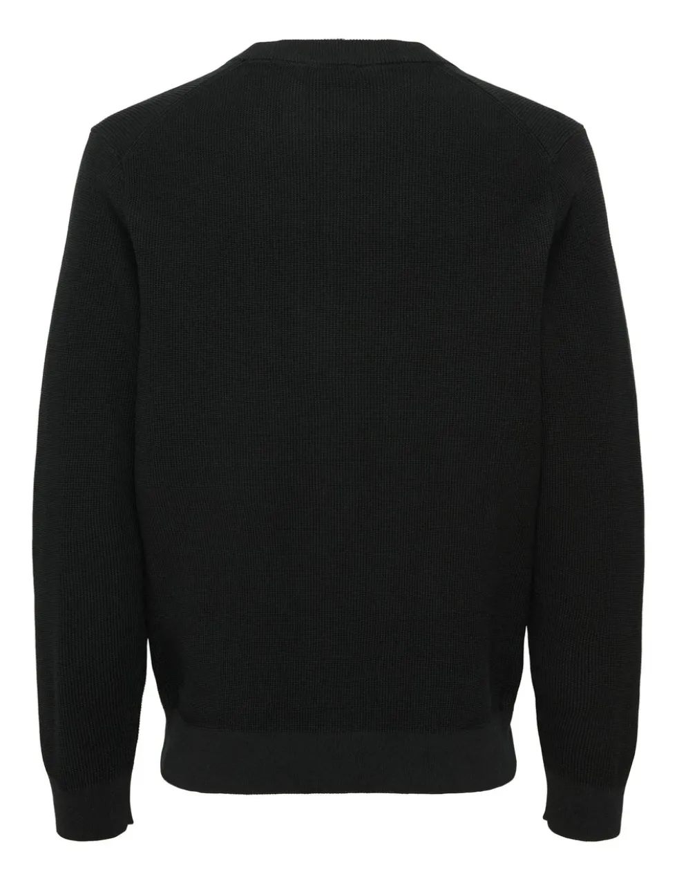 Pure Cotton Waffle Textured Cardigan