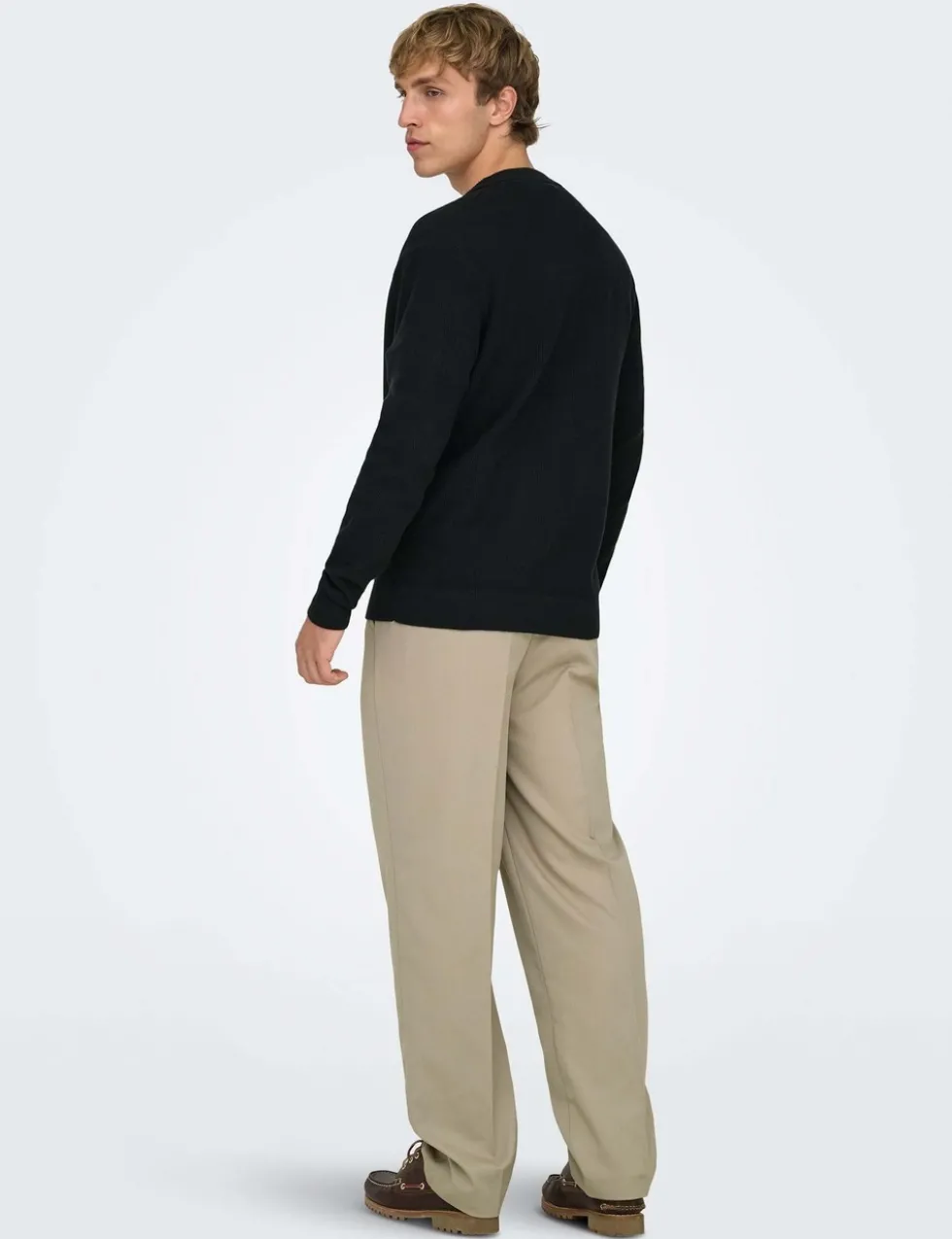 Pure Cotton Waffle Textured Cardigan