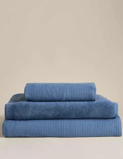 Pure Cotton Waffle Towel