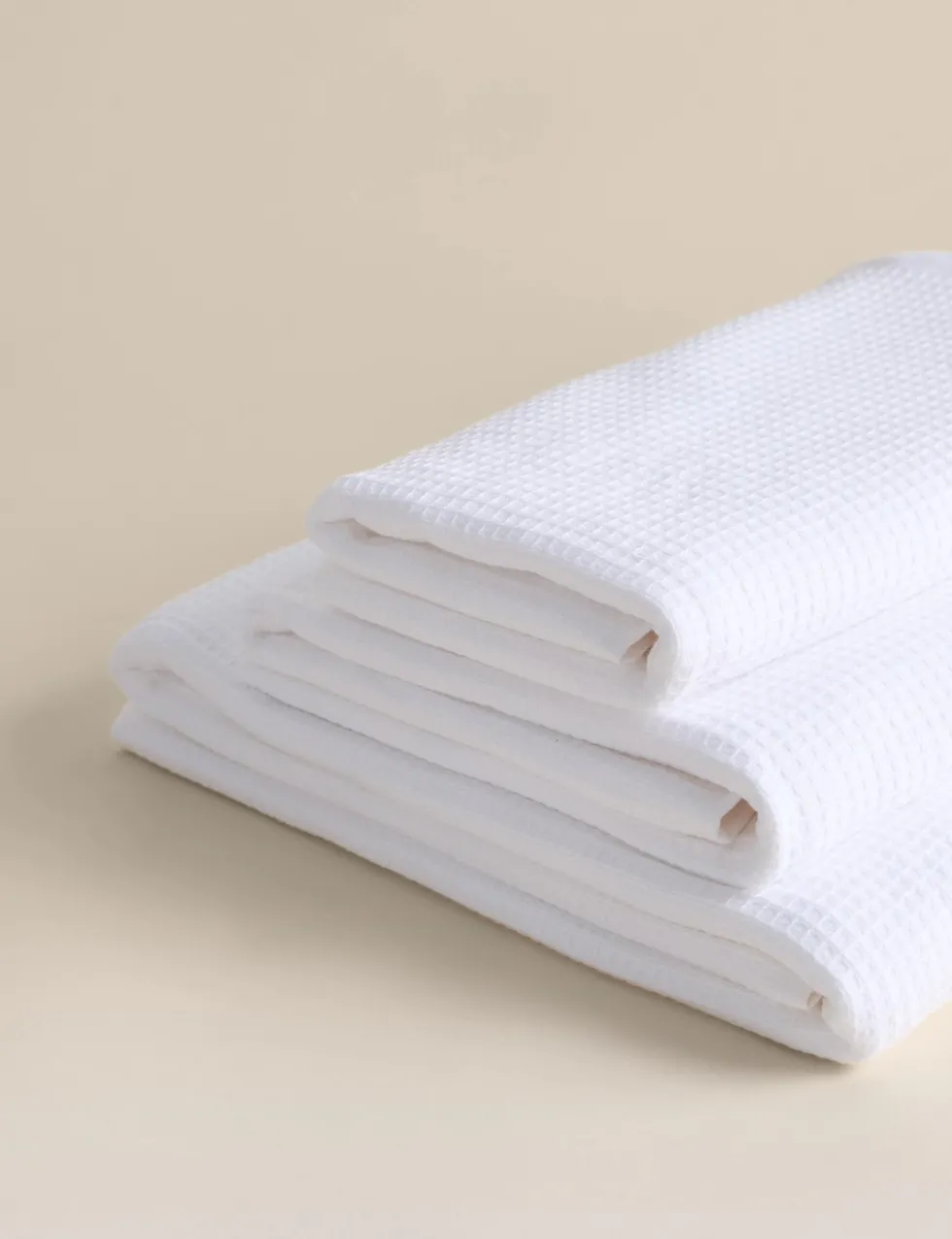 Pure Cotton Waffle Towel