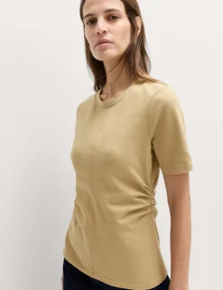 Pure Cotton Waisted T-Shirt