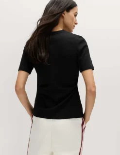Pure Cotton Waisted T-Shirt