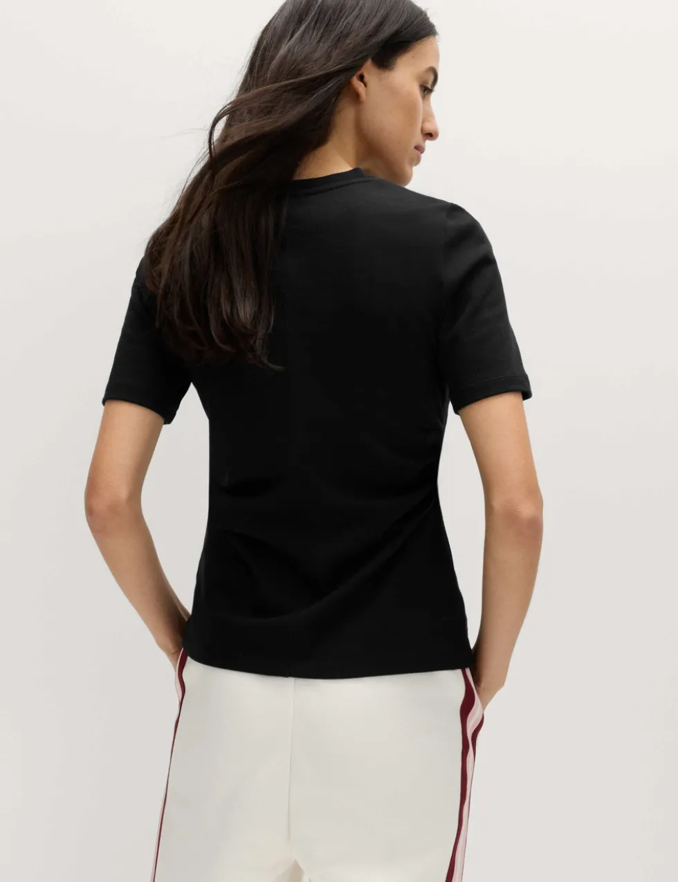 Pure Cotton Waisted T-Shirt