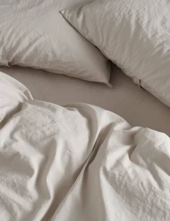 Pure Cotton Washed Fitted Sheet