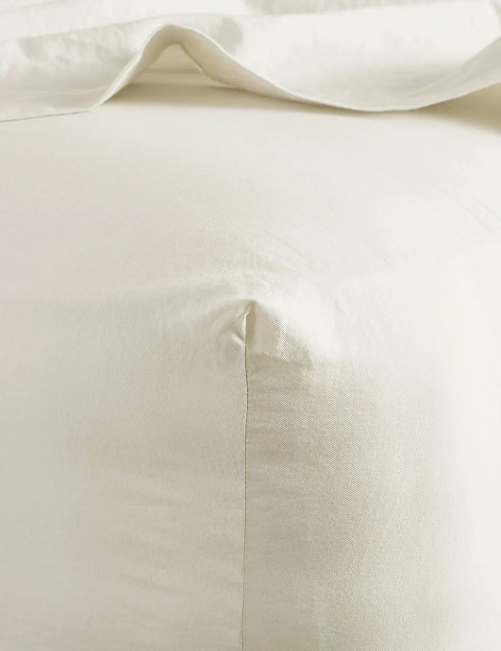 Pure Cotton Washed Fitted Sheet