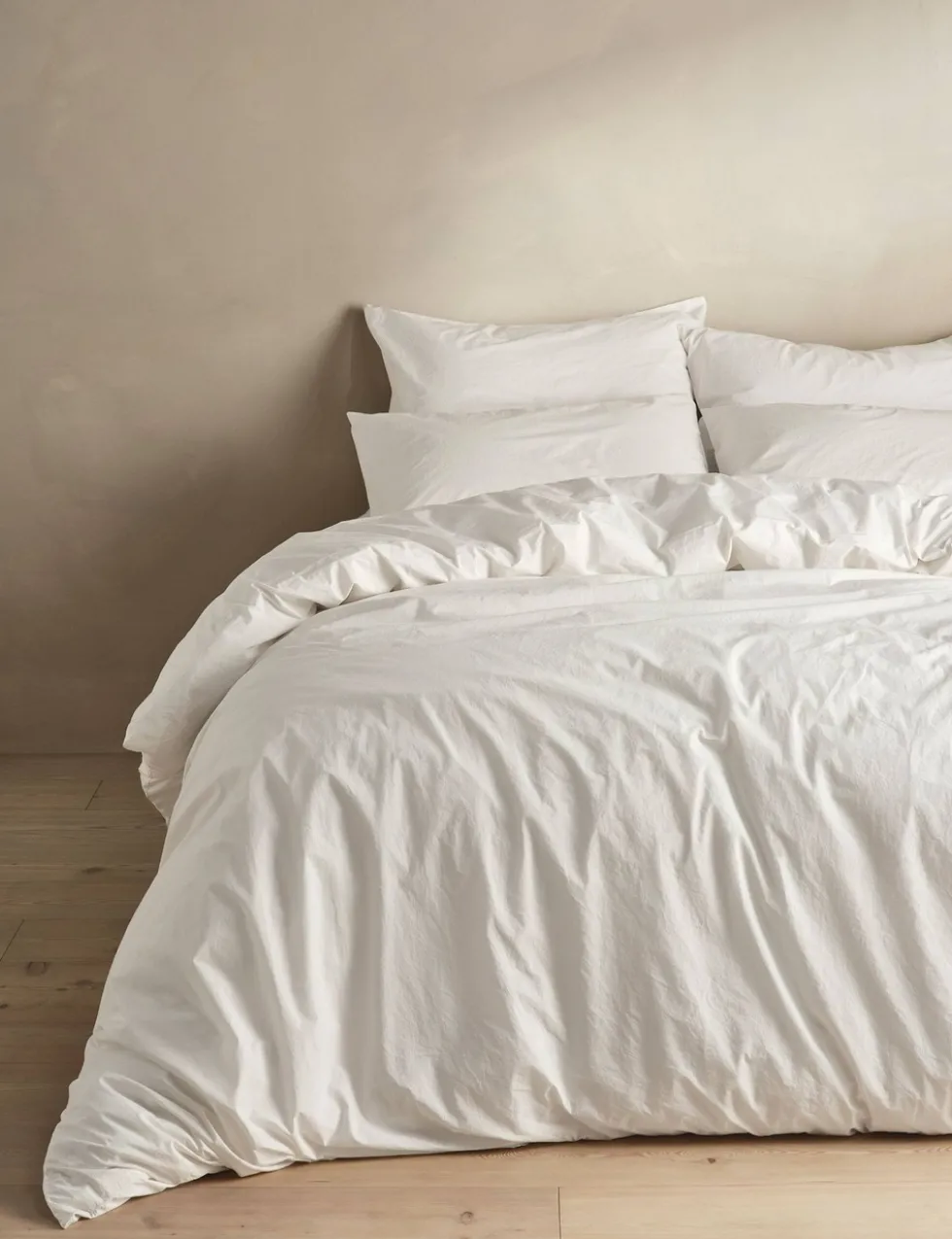 Pure Cotton Washed Fitted Sheet