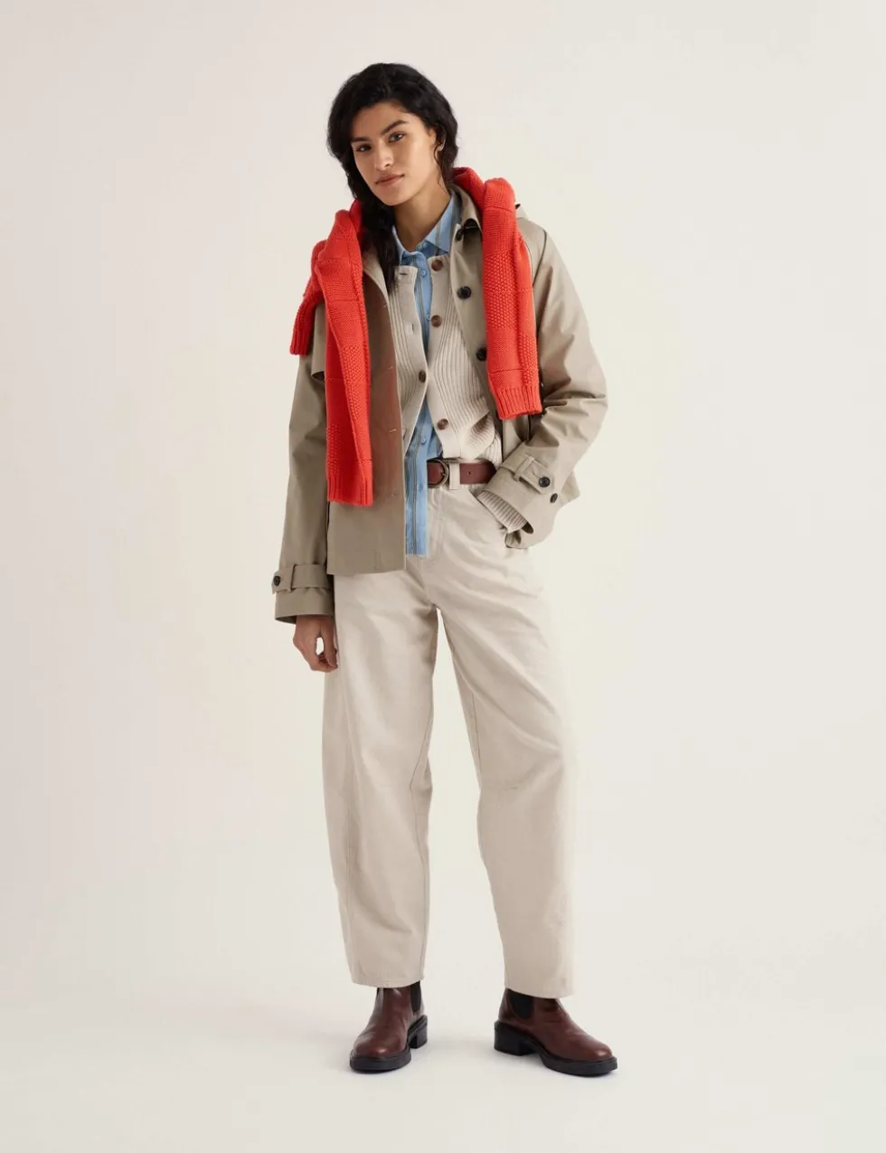 Pure Cotton Waterproof Hooded Jacket
