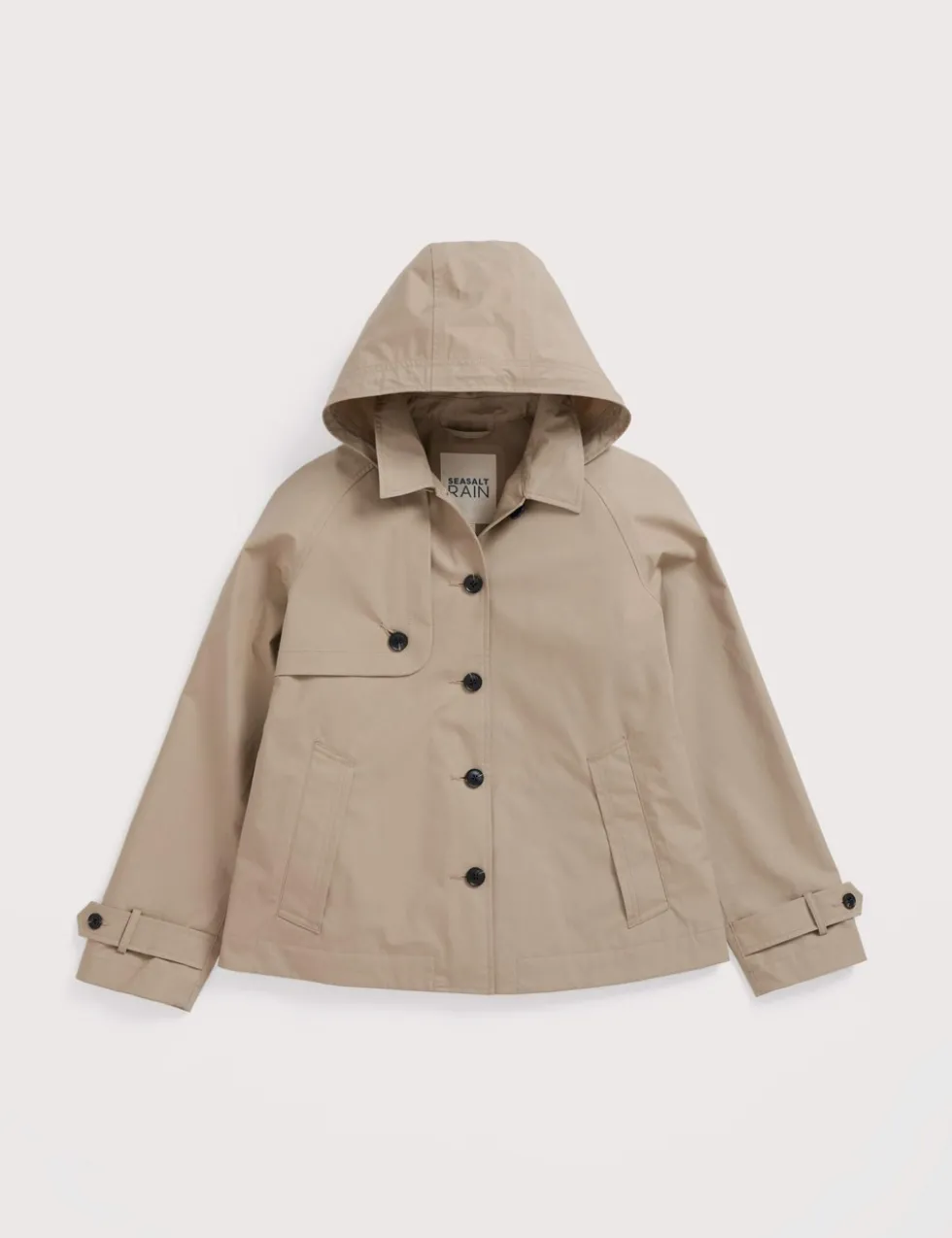 Pure Cotton Waterproof Hooded Jacket